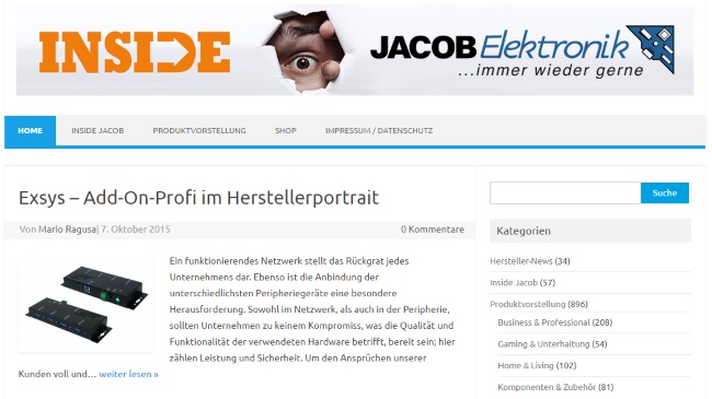 Jacob Elektronik Blog
