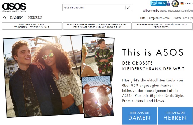 ASOS Onlineshop