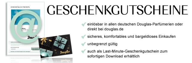 Douglas Geschenkgutscheine