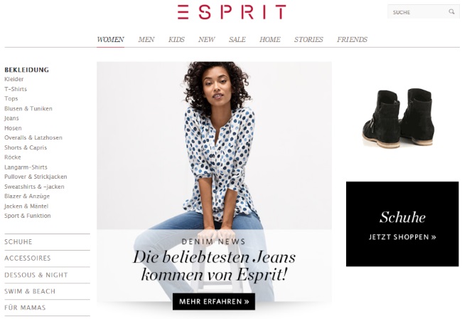 Esprit Onlineshop