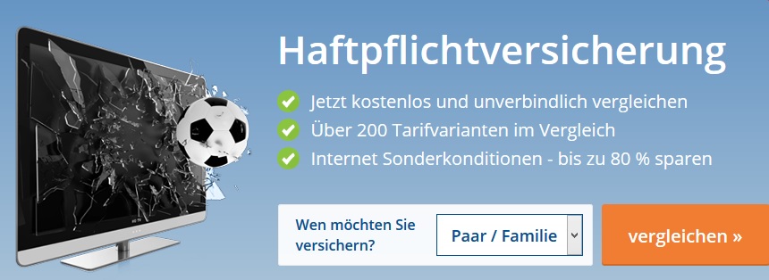 Haftpflichtversicherungsvergleich