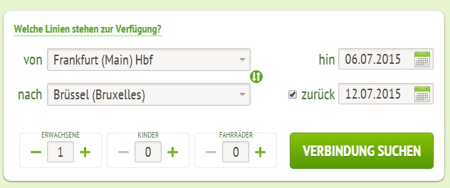 MeinFernbus FlixBus-Ticket buchen