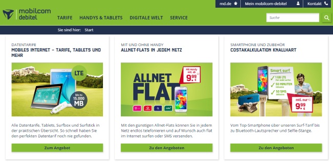 Mobilcom Debitel Onlineshop