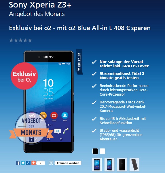 O2 Handy des Monats