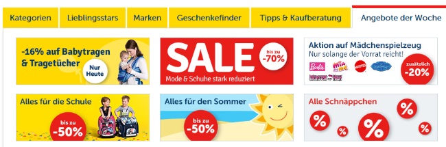 myToys Angebote der Woche