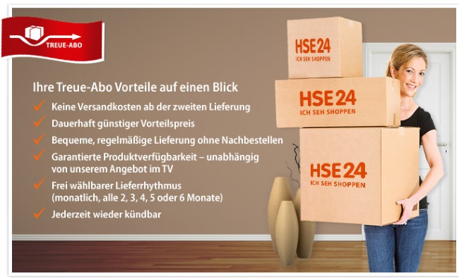 HSE24 Treue-Abo