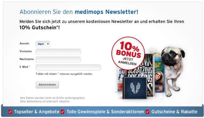 Medimops Newsletter