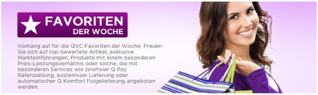 QVC Favoriten der Woche