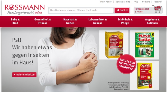 Rossmann Onlineshop