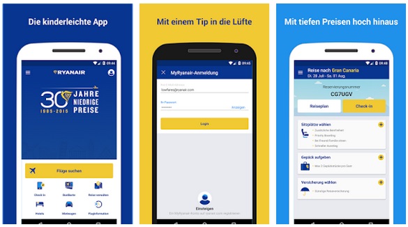 Ryanair App