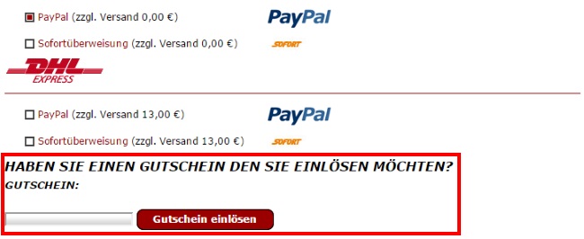 SP24 Gutschein einlösen