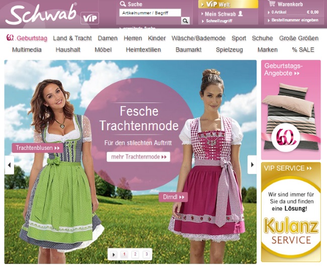 Schwab Onlineshop