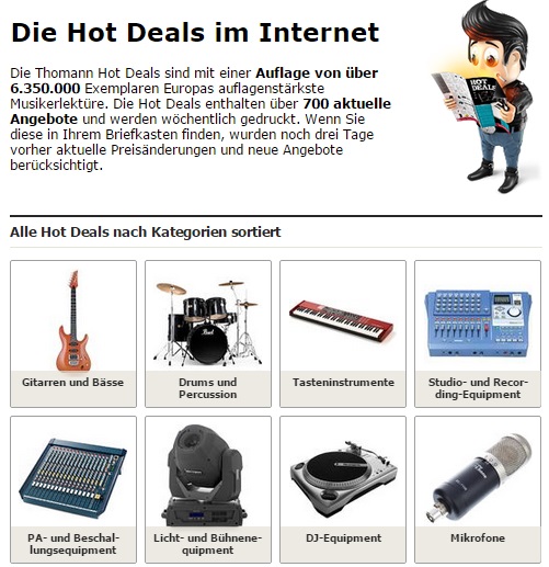 Thomann Hot-Deals
