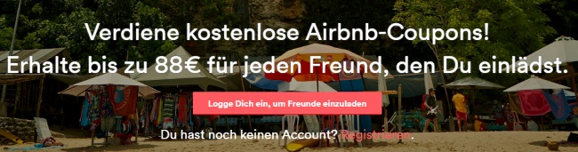 airbnb Freunde werben