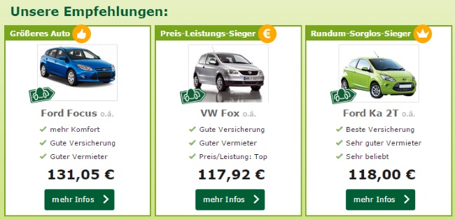 billiger-mietwagen.de Empfehlungen