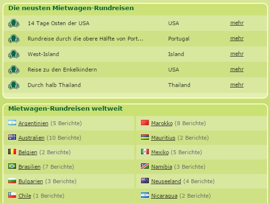 billiger-mietwagen.de Mietwagen-Rundreisen