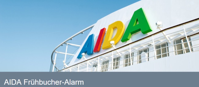 AIDA Frühbucher-Alarm