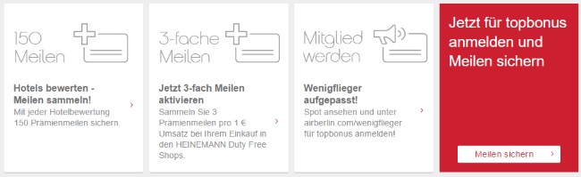 Air Berlin topbonus