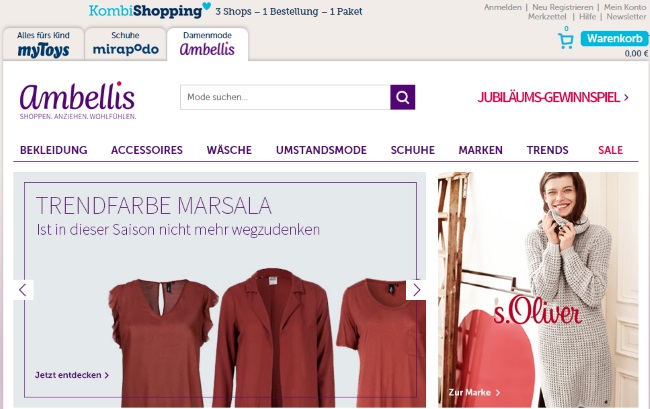 Ambellis Onlineshop