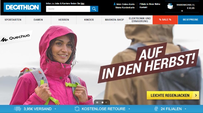 Decathlon Onlineshop