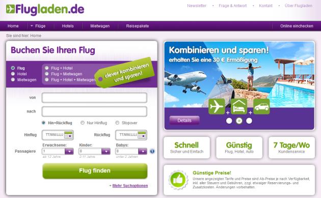 Flugladen Onlineshop