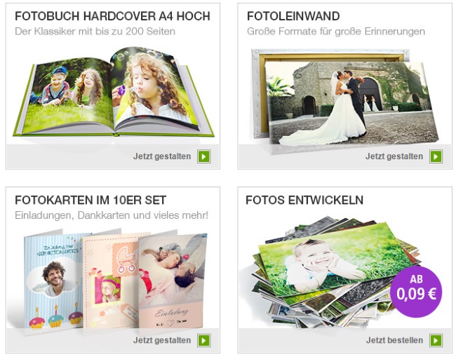 Fotokasten Sortiment