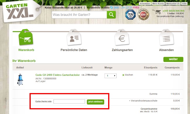 ᐅ Gartenxxl Gutschein Dez 2019 24 Gutscheincodes