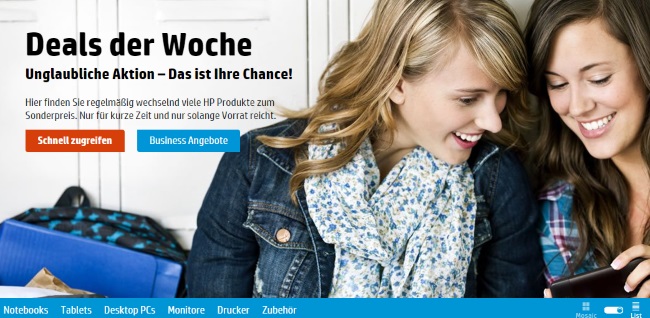 HP Deals der Woche