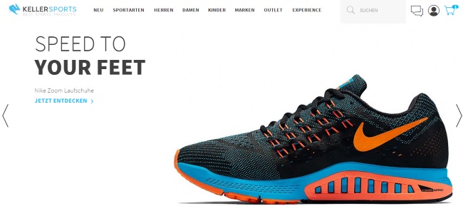 Keller Sports Onlineshop