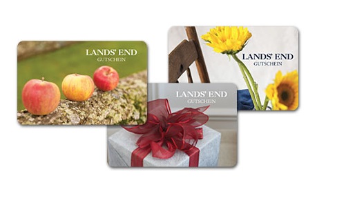 Lands End Geschenkgutscheine