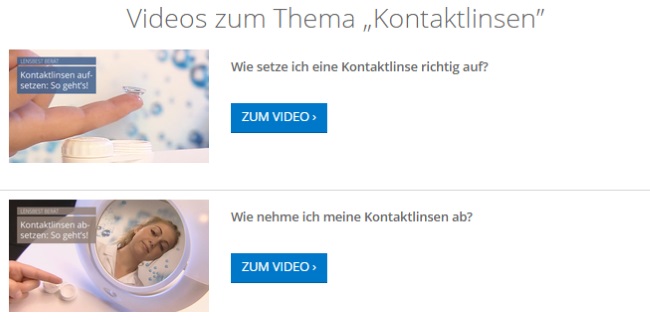 Lensbest Videoberatung