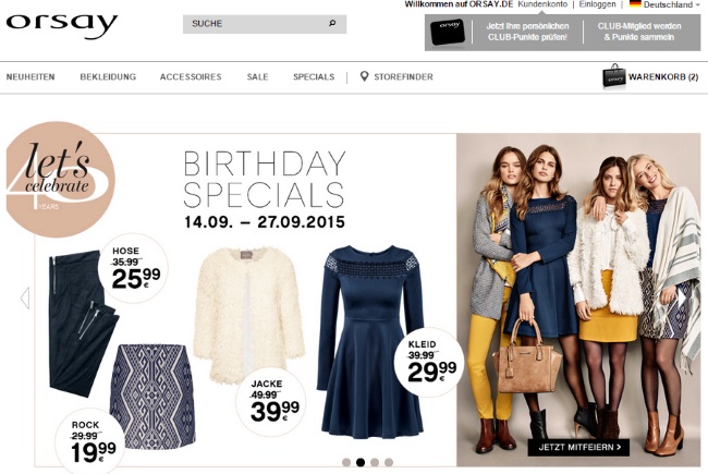 Orsay Onlineshop