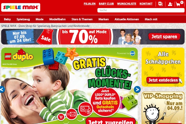 Spiele-Max Onlineshop