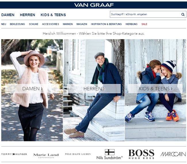 Van Graaf Onlineshop