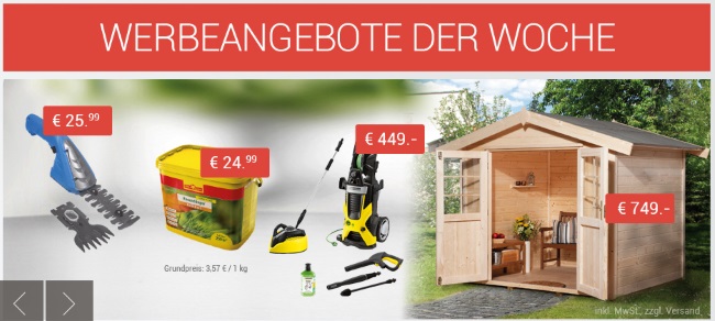 d-living Werbeangebote der Woche