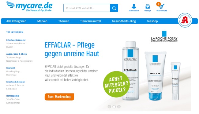 mycare Onlineshop