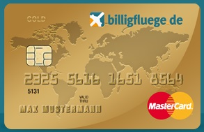 Billigfluege.de Mastercard Gold