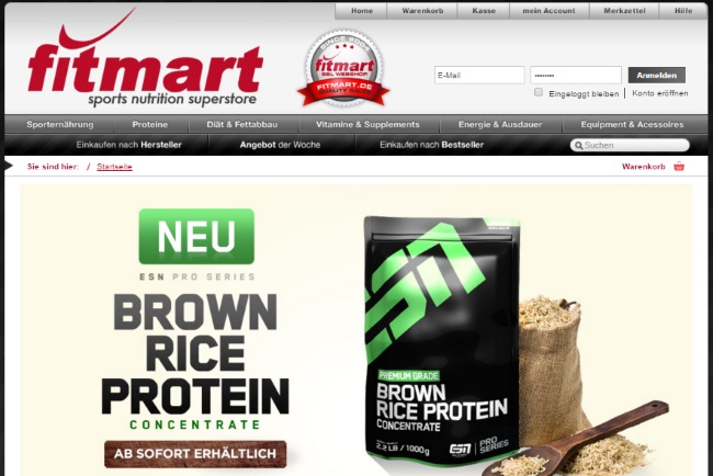 Fitmart Onlineshop