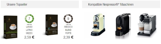 Gourmesso Topseller