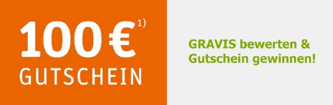 Gravis 100 Euro-Bonus