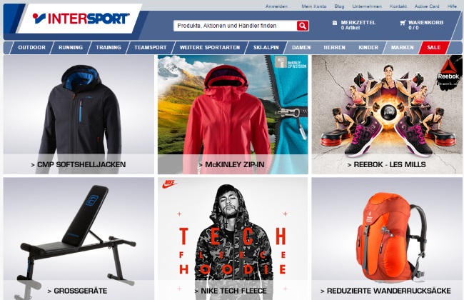 Intersport Onlineshop