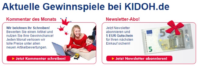 Kidoh Gewinnspiele