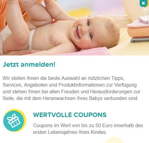 Pampers Newsletter