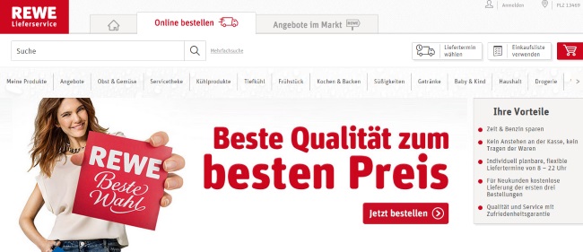 REWE Onlineshop