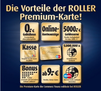 Roller Premium-Karte