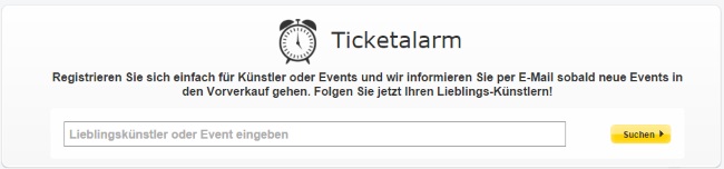 Ticket Online Ticketalarm