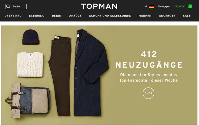 Topman Onlineshop