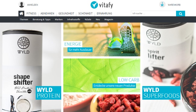Vitafy Onlinestore