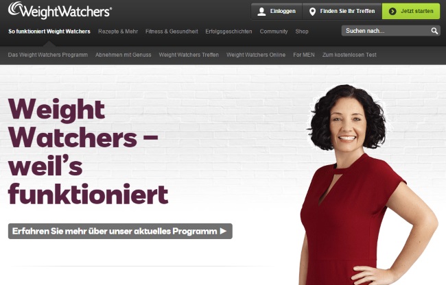 Weight Watchers Portal