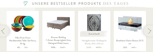 Westwing Bestseller des Tages